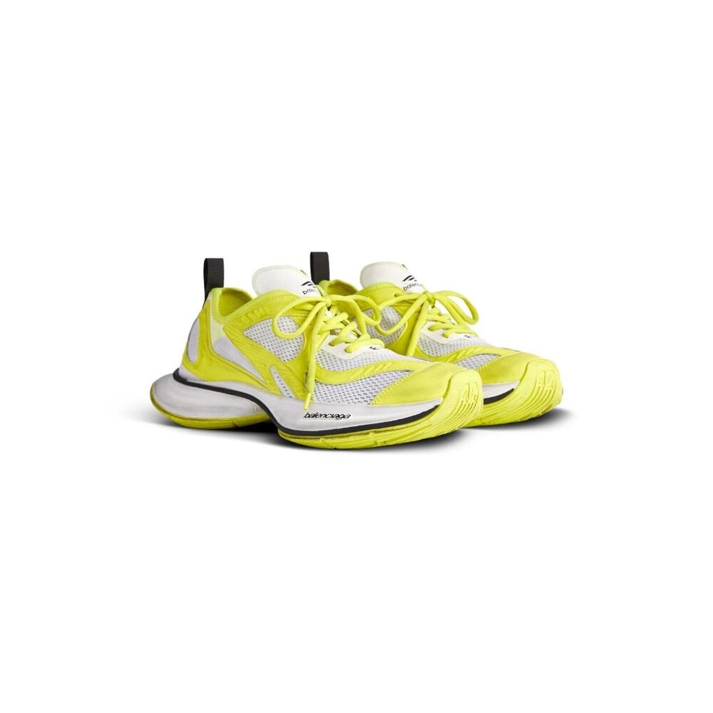 BALENCIAGA Circuit $990 Men's Neon Yellow/White/Black Sneakers Size 43